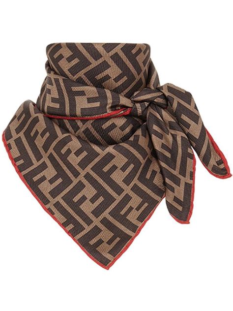 foulard fendi femme|fendi scarf women.